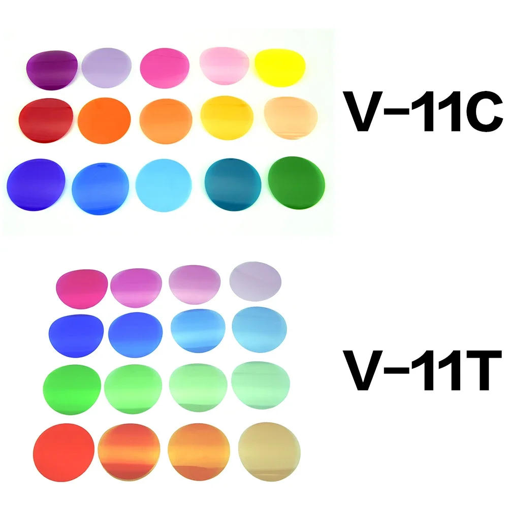 Description Picture 2 of itemGodox AK-R16 Magnetic Mount Diffuser Plate with V-11C / V-11T Color Effect Gel Set for Godox V1 Series Flash Light Speedlite