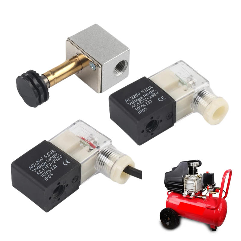 Description Picture 3 of itemAir Pump Compressor Solenoid Valve Power-off Vent Exhaust Valves Mute Oil-free Solenoid Valve Unloading Valve Air Pump Accessori