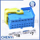 blue with Pin