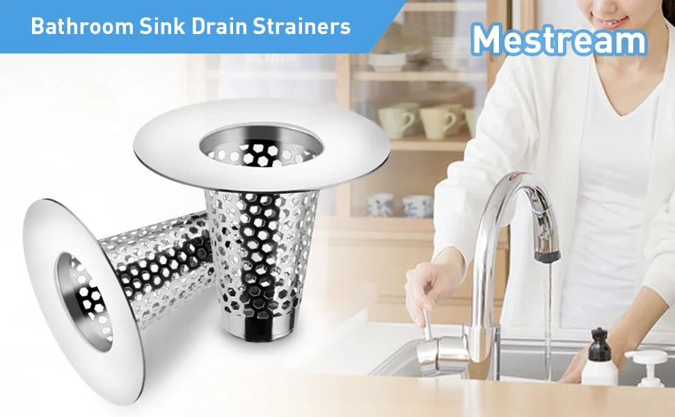 Description Picture 4 of itemFloor Drain Filter Mesh Anti-Clogging Sink Strainer Food Hair Stopper Anti-Pest Cover Shower Conical Net Bathroom Accessories