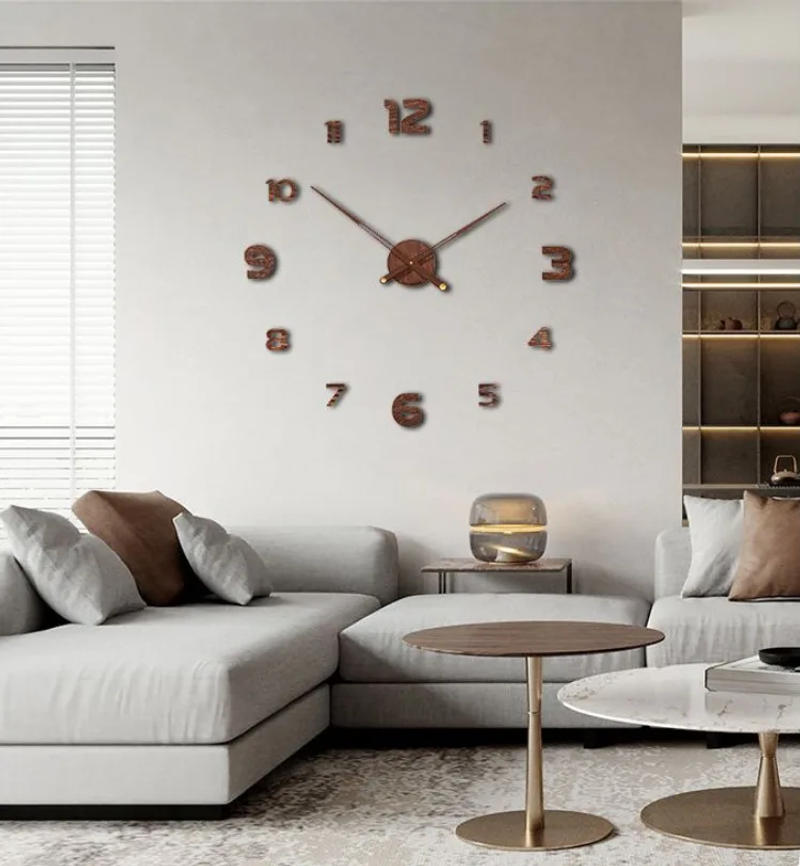 Description Picture 2 of itemRetro Wall Clock Silent Clocks Aesthetic Wall Watch Interior Elegant Watches Room Ornaments Luxury Home Decoration Accessories