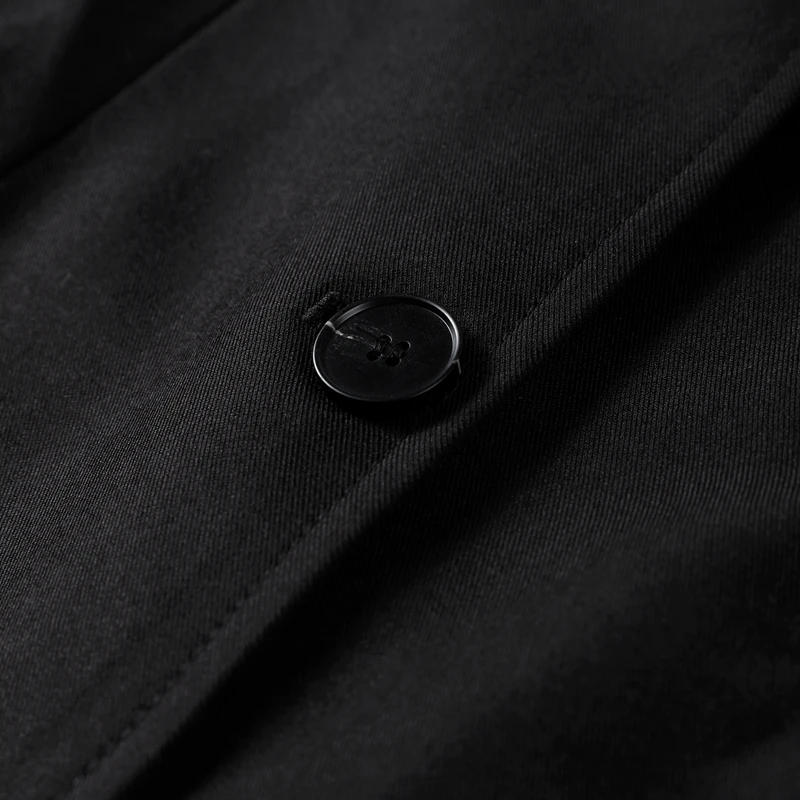 Description Picture 5 of itemSuit Coat Jacket Women Waist Cinched V-neck Single Breasted Commuting Solid Color Coat Women Pockets Outwear Top Formal Attire