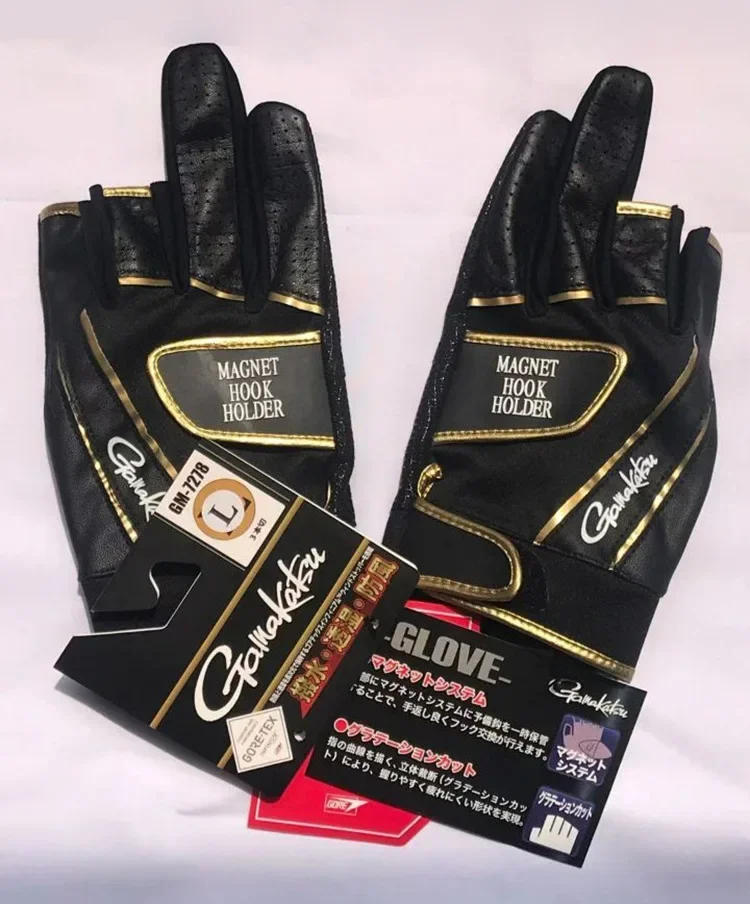 Description Picture 5 of itemGamakatsu Neoprene Fishing Gloves Outdoor Anti-Cut Protective Gear for Camping Fly Fishing High Durability Finger Protector