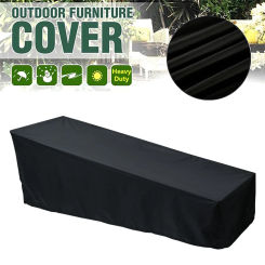 Garden Sunbed Cover Sun Lounger Cover Patio Outdoor Lounge Chair Recliner Protective Cover Furniture Waterproof Hot Dropshipping