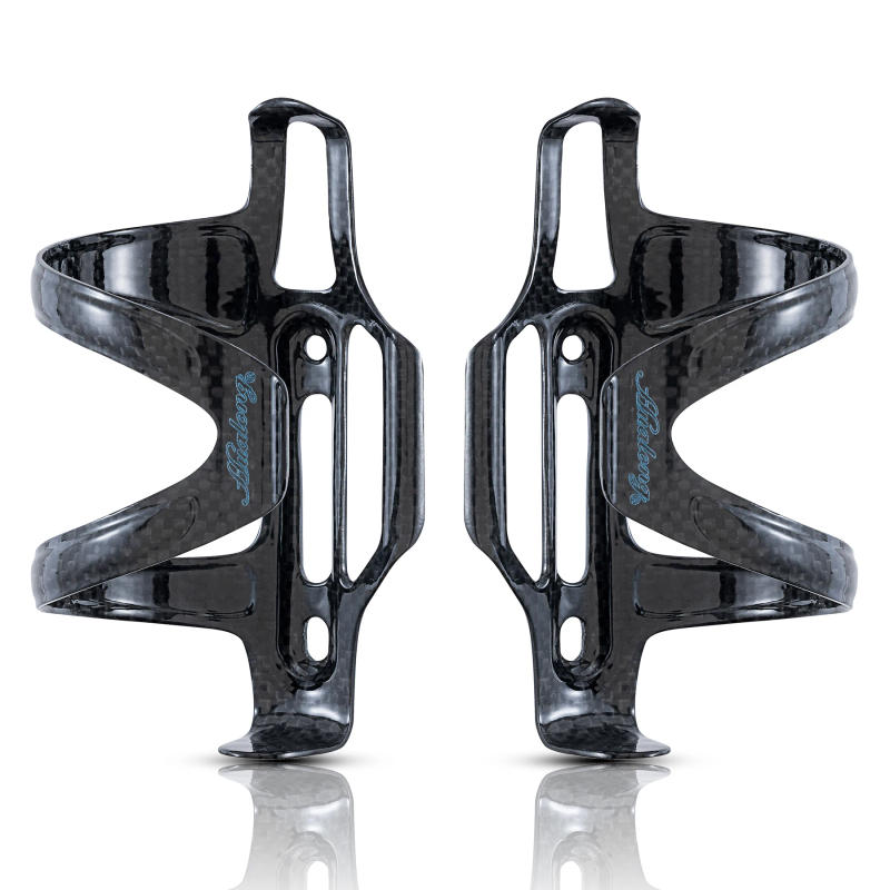 Description Picture 2 of itemHUALONG Carbon Side Load Bicycle  Water Bottle Cage Mountain Road Bike Water Bottle Holder, Matte Black, Weight (22±2g)