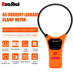 Victor 690 Digital Flexible Current Clamp Meter Multimeter True RMS Leakage Ammeter Pliers Voltage Tester Electric Instruments