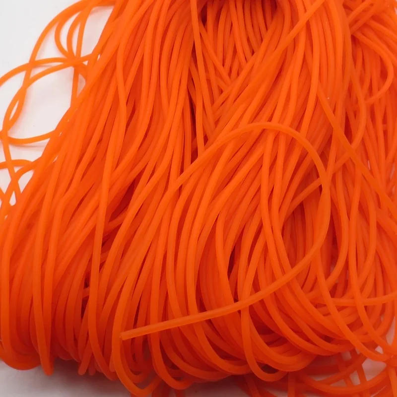 Description Picture 4 of item500/1000g 2.2mm High Elastic Release Rubber Fishing Rope Solid Elastic Rubber Line 1 Meter Stretch 7 Times Elastic Fishing Lines