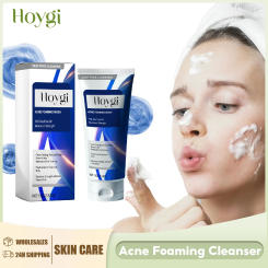 Facial Cleanser Anti Acne Oil Control Blackhead Remover Shrink Pores Deep Cleansing Acne Treatment Moisturizing Face Wash 100g