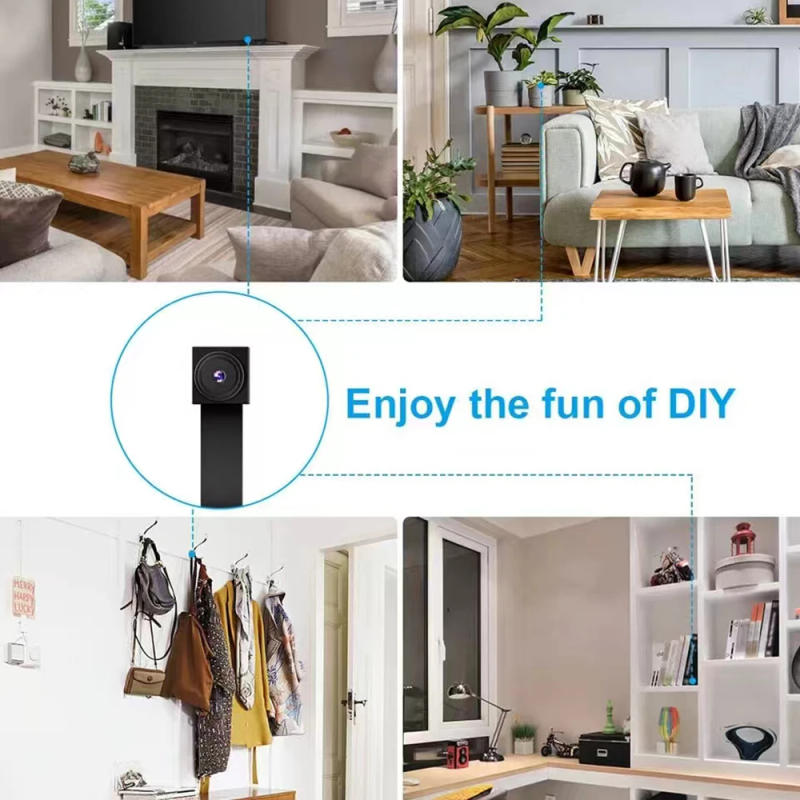 Description Picture 6 of itemMini IP Camera with Motion Detection, Micro Camcorder, Remote Contro, Video cam, DIY Module, Real-time Home Security, HD 1080P