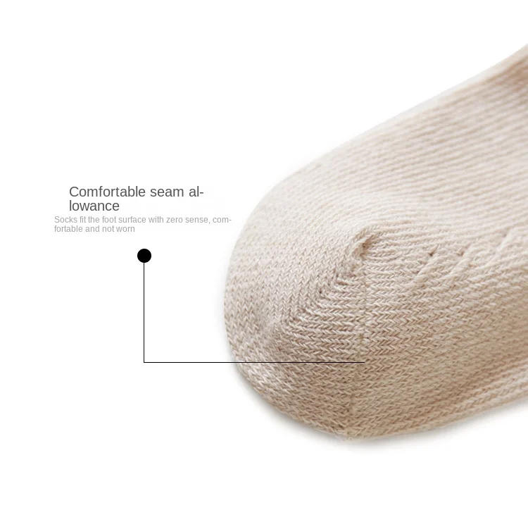 Description Picture 6 of itemBaby Girls Infant Toddlers Cotton Mesh Long Socks Spring Autumn Baby Socks Cute Princess Bow-knot Floor Sock Stockings