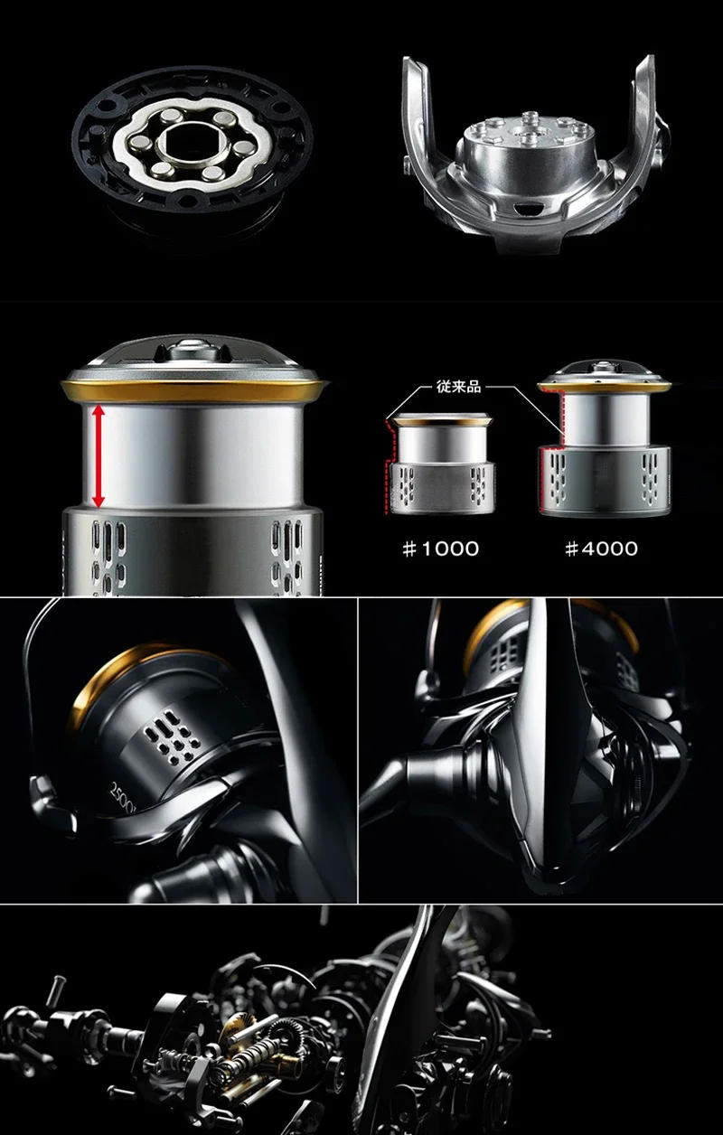 Description Picture 2 of itemLOAWE SG1000 SG2000 SG2508 SG3000 SG4000 SG5000 SG6000 Spinning Fishing Reel 9+1BB Saltwater Fishing Tackle