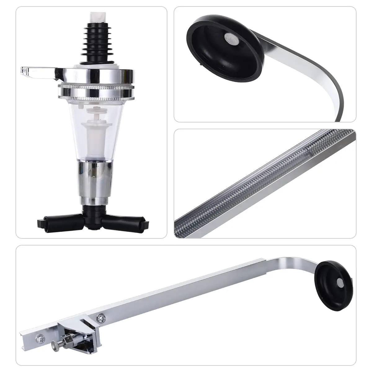 Description Picture 5 of itemWall-Mounted 1 Bottle Liquor Dispenser Wine Rack, Bar Butler Holder Drinks Alcohol Shot Station Liquor Beverage Whisky Dispenser