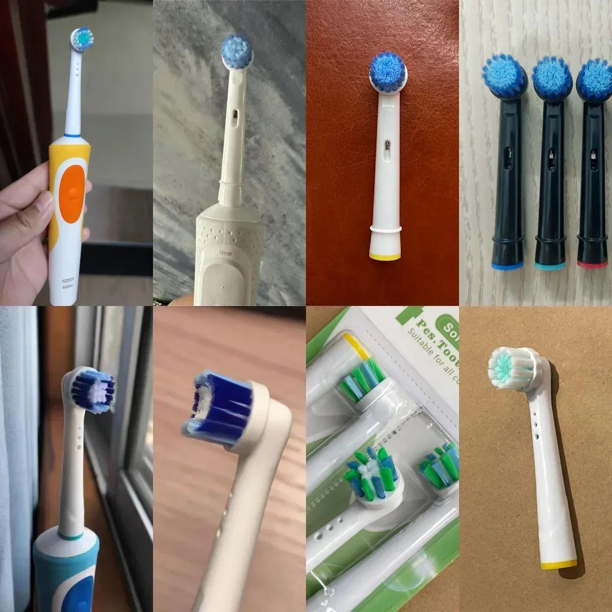 Description Picture 6 of item16/20PCS Brush Head nozzles for Braun Oral B Electric Toothbrush Replacement Head Refill Sensitive Floss Cross Action for Oralb