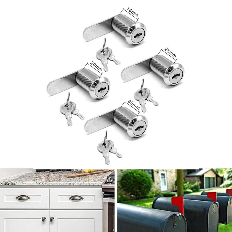 Description Picture 3 of itemHead Diameter: 23.5 Mm Office Lock Mailbox Lock 16/20/25/30mm Cylinder Cabinet High Quality Household Hardware