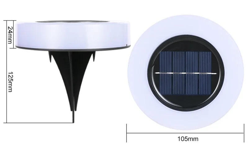 Description Picture 6 of itemSolar LED Garden Light Outdoor Ground Light Waterproof Landscape Path Underfloor Spotlight Decorative Lighting