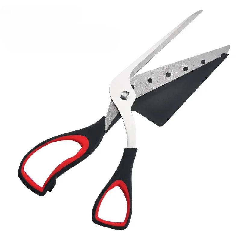 Description Picture 4 of itemProfessional Pizza Scissors Detachable Sharp Stainless Steel Blade Pizza Cutter Scissors Easy Cutting Pizza Spatula Slicer Tools