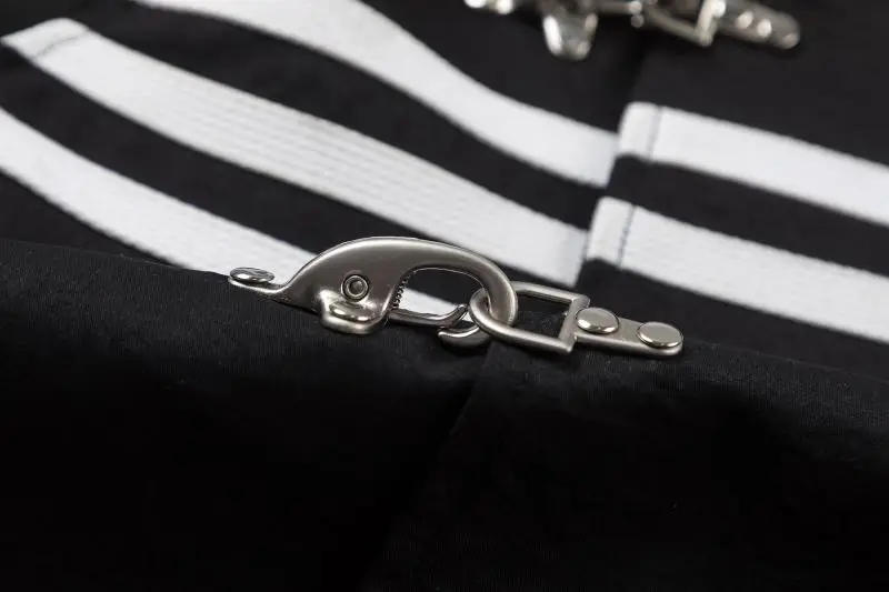 Description Picture 6 of item2024 Autumn New Blazer Men Women Stand Collar Metal Buckle Loose Casual Streetwear Fashion Suit Jacket Blazers Cityboy Clothing