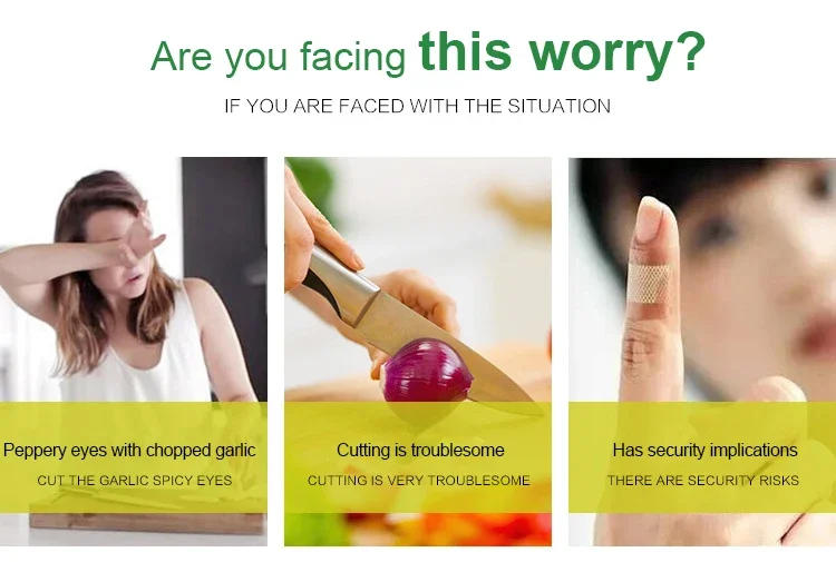 Description Picture 4 of itemGarlic Press Mincer Stainless Steel Multifunction Crusher Kitchen Cooking Ginger Squeezer Masher Handheld Ginger Mincer Tools