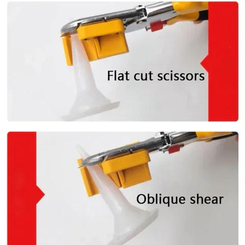 Description Picture 4 of itemUniversal Gun Nozzle Rubber Nozzle Scissors Special Pliers Making Tool for Gluing, Glass Glue Structural Glue