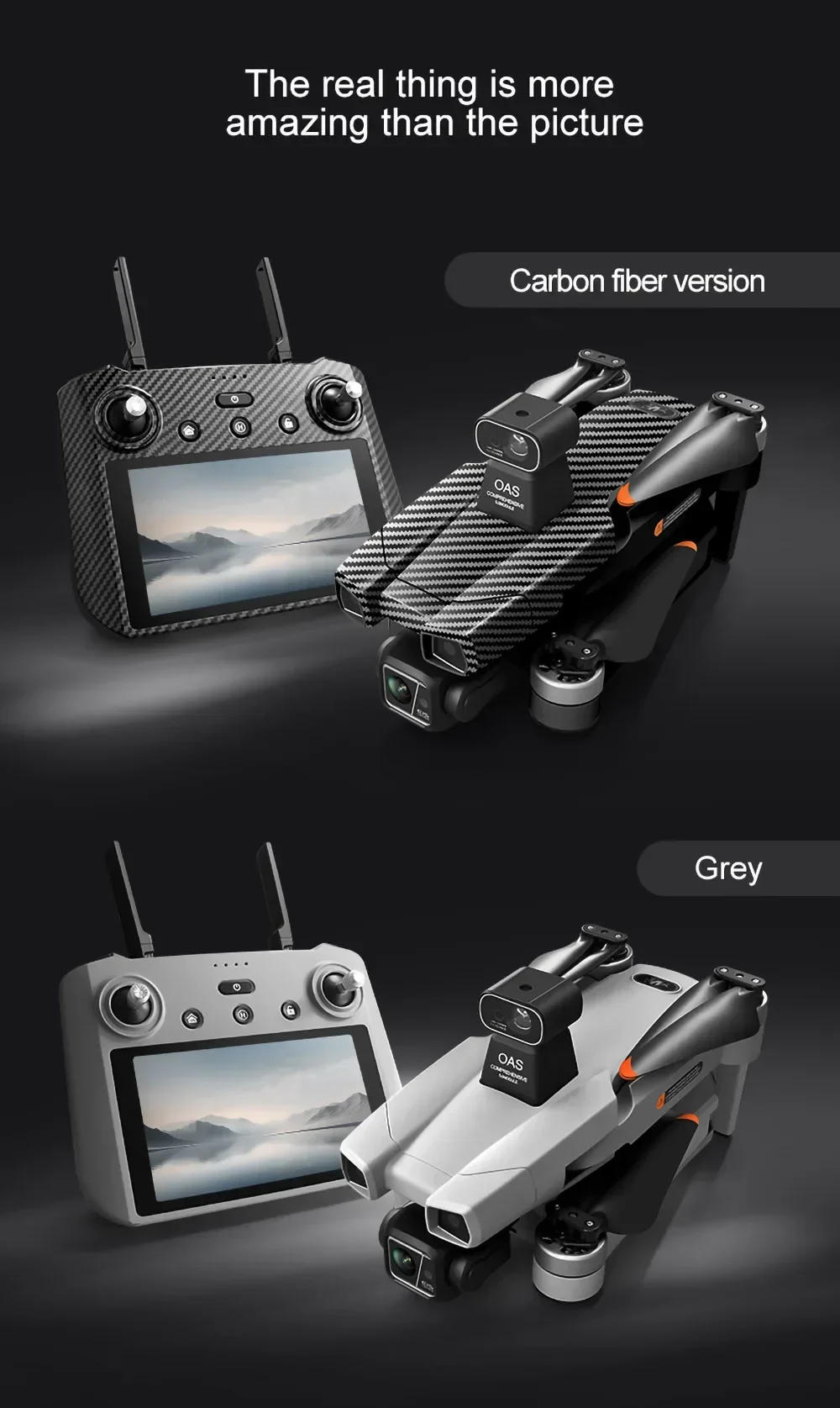 Description Picture 4 of itemAE86 PRO Max Profesional Drone with 8K HD Camera 3-axis gimbal Aerial Photography Obstacle Avoidance FPV GPS Dron RC Quadcopter