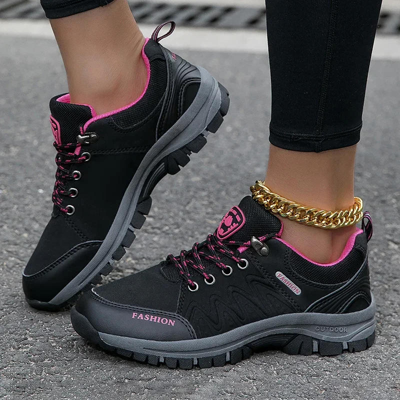Description Picture 6 of itemWomen Hiking Shoes Outdoor Waterproof Sneakers Non Slip Walking Shoes Comfortable Footwear Climbing Boots Sports Shoes for Waman