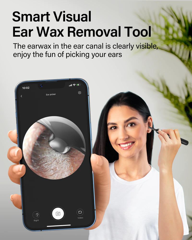 Description Picture 2 of itemEar Cleaner Bebird X0 Wax Remover Tool Smart Visual Sticks Otoscope 1080P HD Earpick Endoscope Earring Personal Health Care