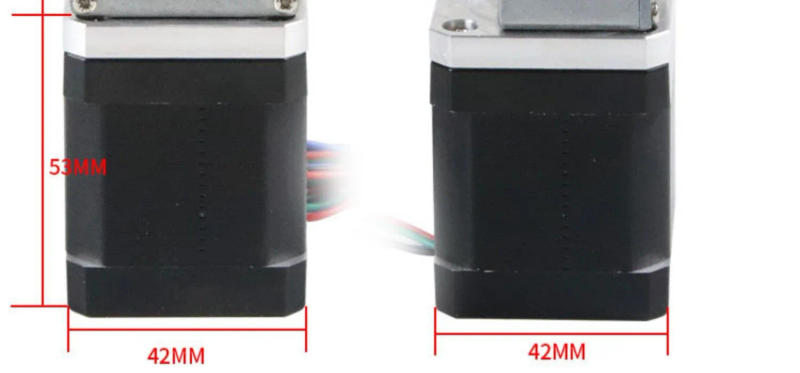 Description Picture 6 of itemA58SW-42BY Worm Gear 42 Stepper Motor NEMA 17 Stepper Motor With Turbine Gearbox Step Angle 1.8 DC Reducer Motor