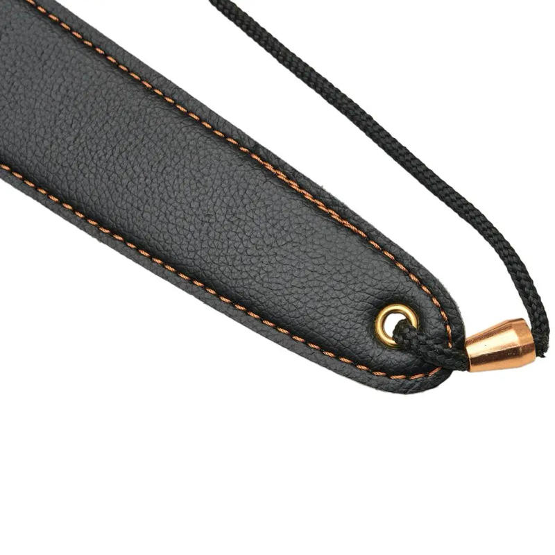 Description Picture 5 of itemFor Bassoon For Most Bass Clarinet For Oboe For Saxophone Parts Saxophone Neck Strap Brown Blue PU Leather Red