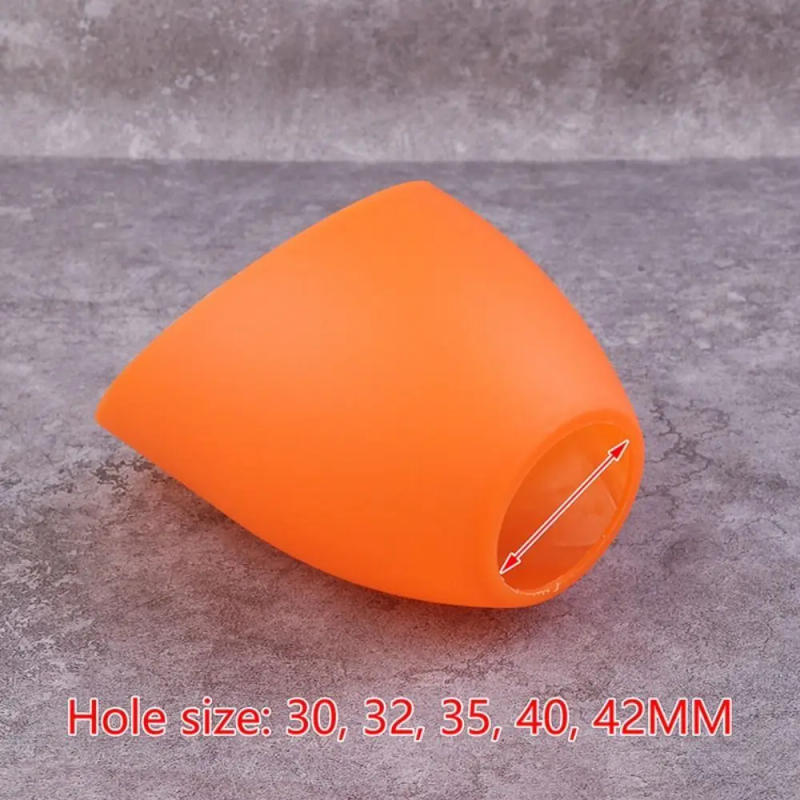 Description Picture 3 of itemSolid Color Lamp Cover Simple Slanting Horseshoe Plastic Horseshoe Lamp Shade Lamp Decorative Cover Light Accessories