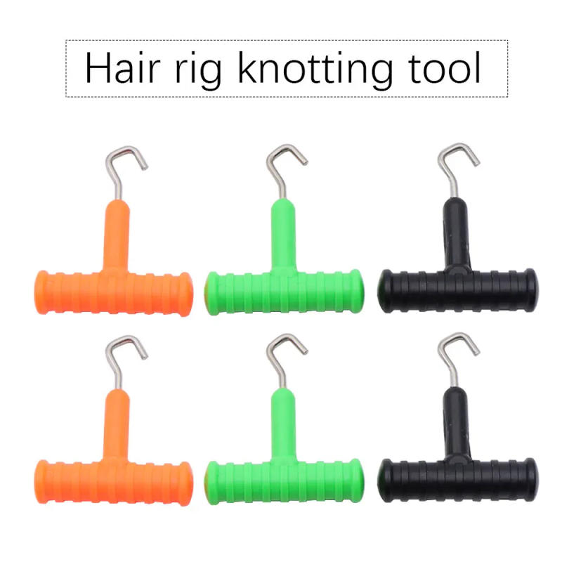 Description Picture 2 of item2pcs Carp Fishing Tools Hair Rig Making Knotting Tool For Fishing Hook Link Puller Equipment With Hook Accessories Tackle
