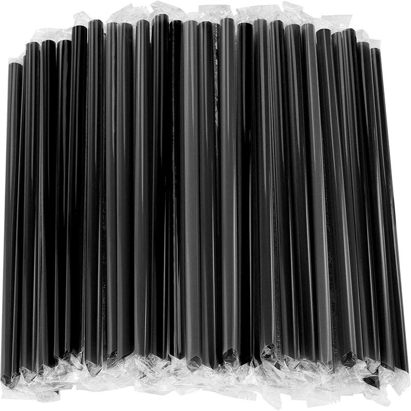 Description Picture 3 of item100Pcs Disposable Elbow Plastic Straws For Kitchen Utensils Bar Party Drink Accessories Striped Bendable Cocktail Straws