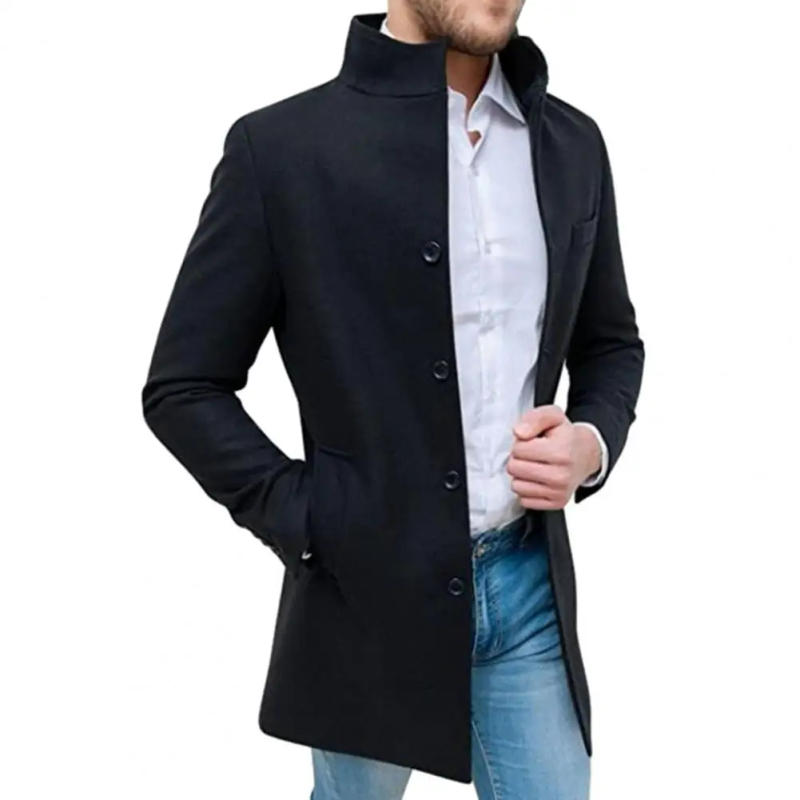 Description Picture 4 of itemNew Men Business Casual Blazers Jackets Suits Coats Blends Male Autumn Slim Fit Blazers Suits Coats Mens Clothing