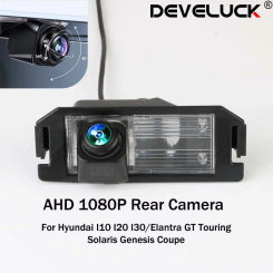 170° Adjustable Fisheye Lens AHD 1080P Night Vision Rear View Camera For Hyundai I10 I20 I30 Elantra GT Touring Solaris Genesis