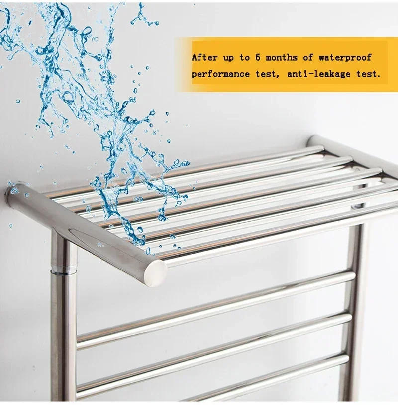 Description Picture 3 of itemElectric Towel Rack 304 Stainless Steel Smart constant temperature 5 min Heated Towel Rail 680*520*300mm Towel Warmer 110V/220V