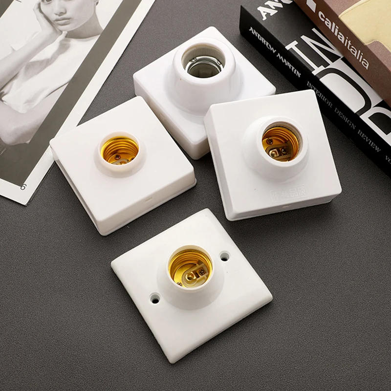 Description Picture 5 of itemInnovative And Practical E27 Lamp Holder High-temperature Resistant Bulb Holder Ceramic Lamp Bulb Socket Lamp Base