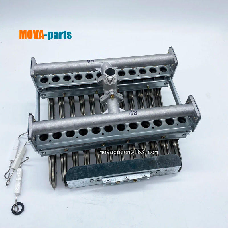 Description Picture 3 of itemCommercial NG LPG Gas Steam Cabinet Burner Double 13-Row Burner 26-Row Furnace Burner