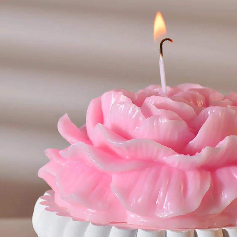 Description Picture 6 of item3D Flower Silicone Mold Resin Candle Die Chocolate Cake Soap Candle Making DIY Craft Gift for Wedding Party Decorations