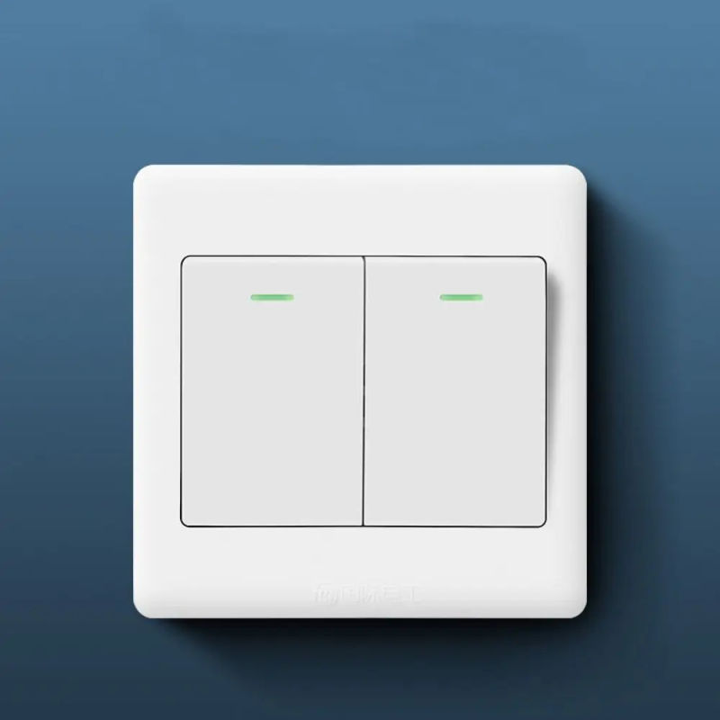 Description Picture 5 of item1/2/3/4 Gang Wall Switches Panel with LED Lamp Switch 1Way Button On / Off Push Buttons Wall Light Switch Panel Home Accessories