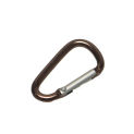 1/3PCS 8mm Carabiner Spring Snap Hook Spring Link Hook Clip Hook D-ring Snap Hook Aluminum Backpack Hanging Keychain Not for