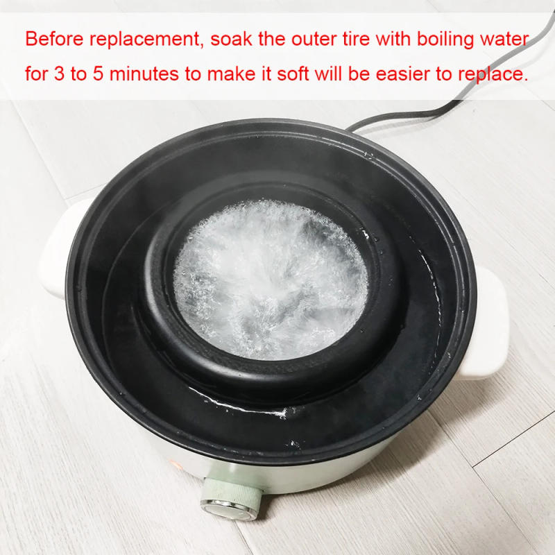 Description Picture 3 of itemBuggy Rear Wheel Tire For Uppababy Vista V1 V2 Back Wheel Pushchair Casing Tread Tubeless Customized Baby Stroller Accessories