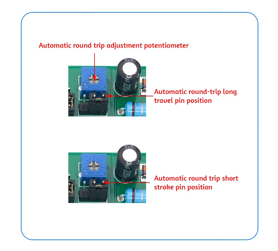 Description Picture 6 of itemDC 5V-12V 6V Stepper Motor Driver Mini 2-phase 4-wire 4-phase 5-wire Multifunction Step Motor Speed Controller Module Board