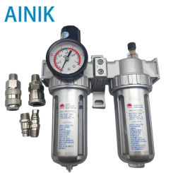 SFC-400 SFC-300 SFC-200 Air Compressor Air Filter Regulator Oil Water Separator Trap Filter Regulator Valve Automatic Drain