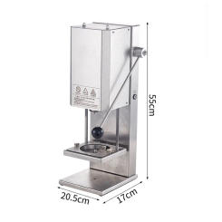 12V Tornado Potato Cutter Machine Electric Spiral Cutting Machine Potato Chip Machine