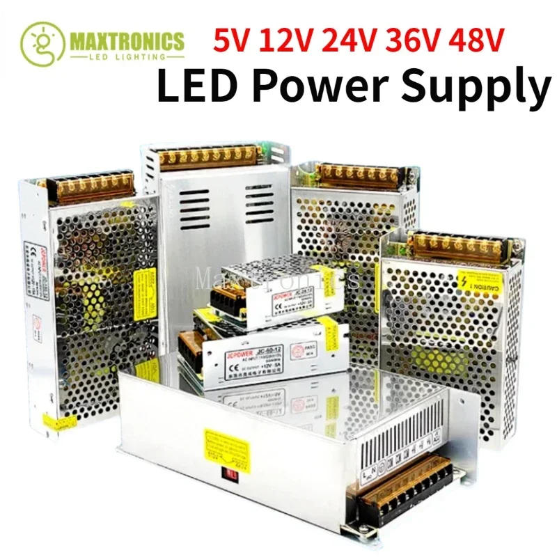 Description Picture 3 of itemAC110-240V To DC5V 12V 24V 36V 48V Switching Power Supply For Led Strip Light/Modules Transformer Power Supply Source Adapter