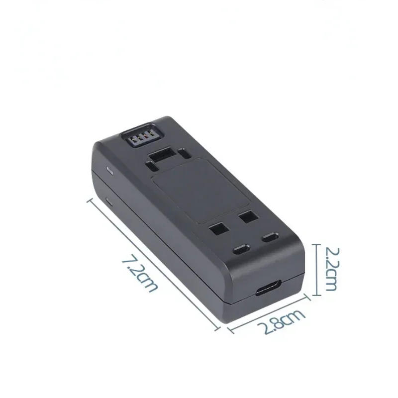Description Picture 5 of itemPortable Fast Dual Charging Battery Base Charger Hub Neutral for 360 ONE RS R Edition Panorama Action Camera