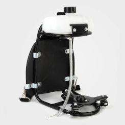 Universal Lawn Mower Rack Backpack Frame, Shock Absorbing Garden Tool Mower Accessories Thicken Knapsack Back Bracket