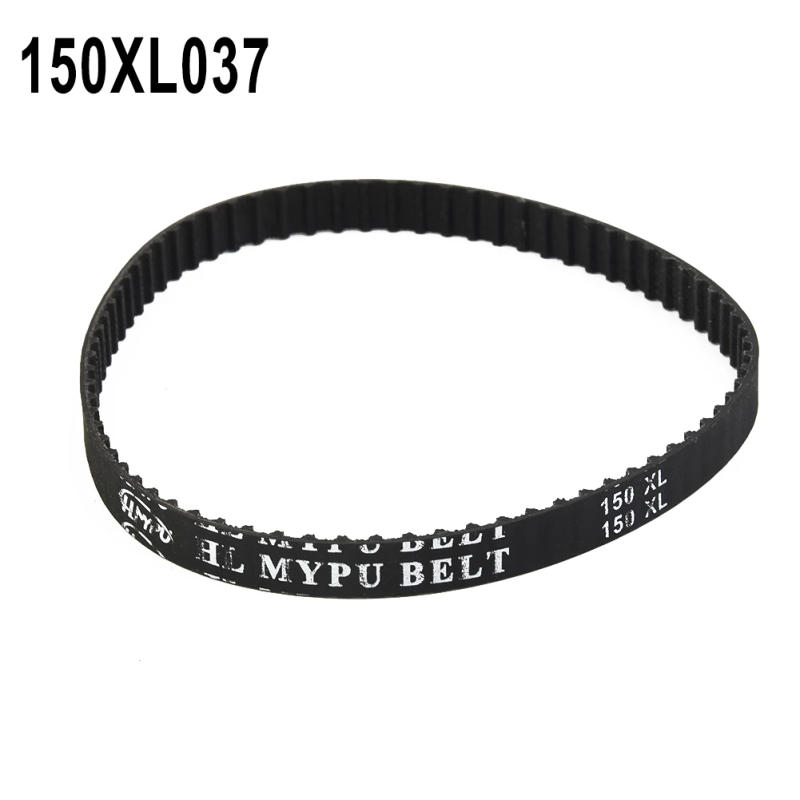 Description Picture 3 of itemTiming Belt 150XL 037 10mm 75 Teeth Black Cogged Toothed Rubber Geared Belt Power Transmission Gear Parts Hardware