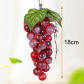 36 red grapes