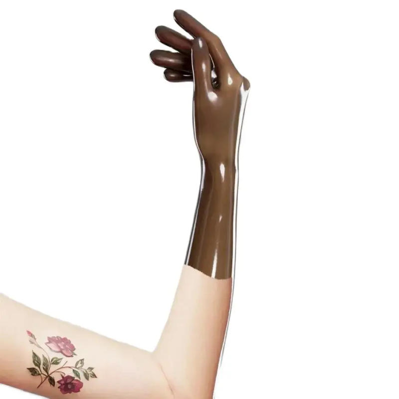 Description Picture 3 of itemlatex tank top fetish Underwear Transparent Lingerie Intimates latex socks women fetish gloves long rubber catsuits wetlook