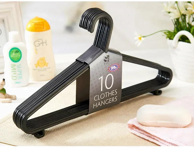 Description Picture 5 of item10/50pcs Adult Clothe Hanging Rack Clothing Hanger Non-Slip Dry Portable Household Clothe DressOrganizer Closet Clothes hanger